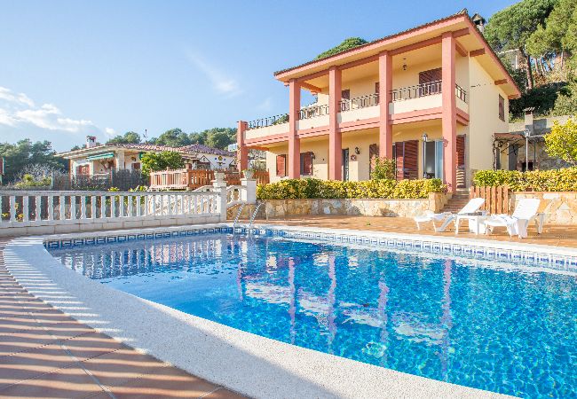 Villa en Blanes - 2MAER01 - Casa para 9 personas con piscina privada situada cerca de la playa de Blanes