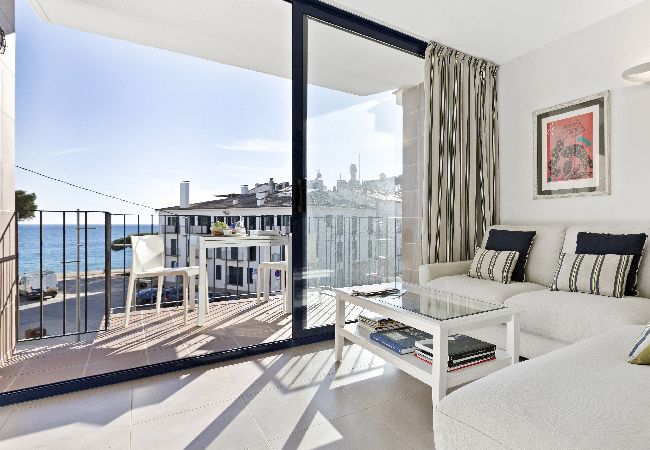  en Llafranc - 1SR 01 - Preciós apartament d'obra nova, amb balcó i vistes al mar, situat al centre del poble de Llafranc a segona línia de mar