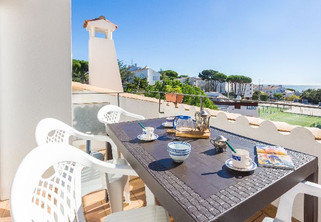  in Calella de Palafrugell - 1MARIA AT - Attic flat with terrace  located 350m from the beach of Calella de Palafrugell
